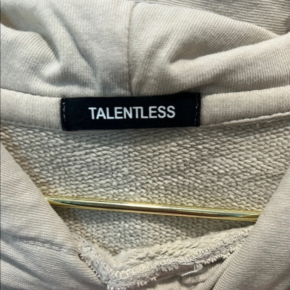 TALENTLESS Men’s Heavyweight Hoodie - Picture 2 of 7